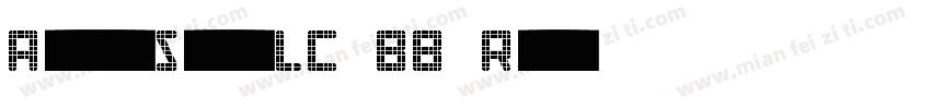 Astounder Squared LC BB Regular字体转换